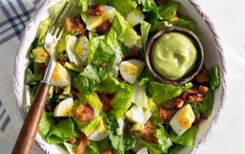 Cobb Salad with Avocado Dressing