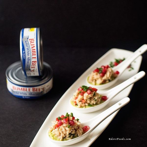 Spicy Tuna and Pomegranate Salad