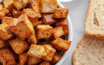 Keto Air Fryer Croutons