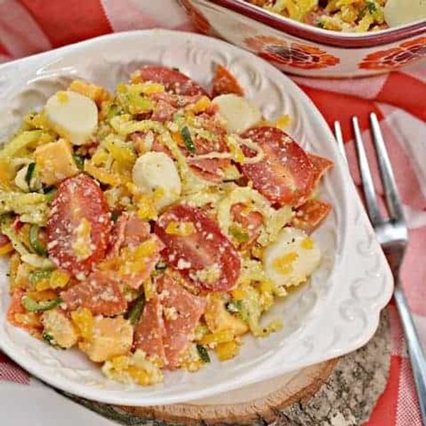Keto No-Pasta Salad