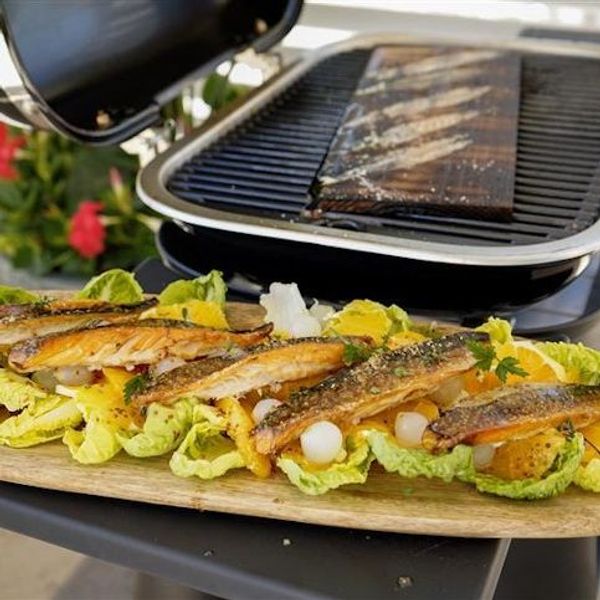 Warm Mackerel Salad with Orange