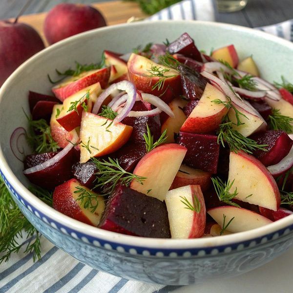 Russian Beet and Apple Salad