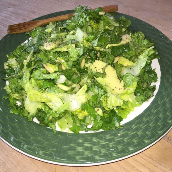 Romaine, Avocado & Pine Nut Salad