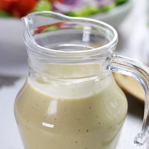 Creamy Lemon Tahini Salad Dressing