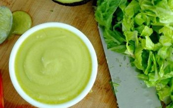 Paleo Avocado & Bacon Salad Dressing