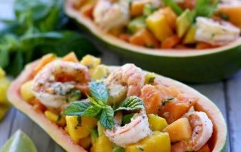 Papaya Salad with Prawns