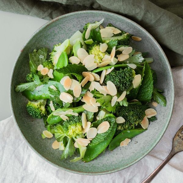 Snow Pea and Broccoli Salad
