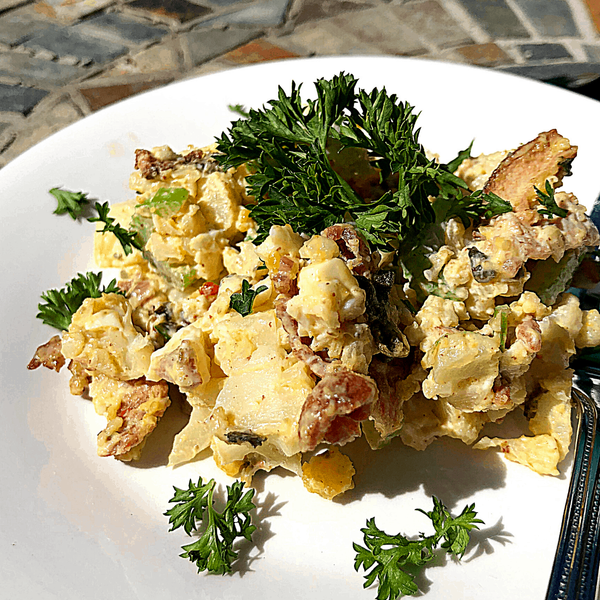 Keto Roasted Cauliflower Salad