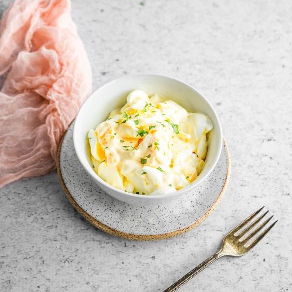 Keto 2-Ingredient Egg Fast Salad