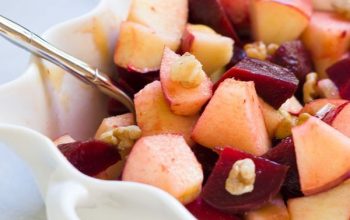 Beet, Apple and Walnut Salad