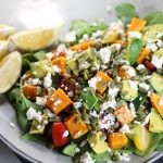 Keto Pumpkin Feta Salad