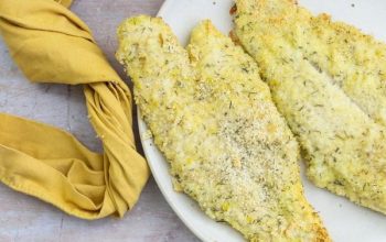 Keto Dill Crumbed Bass
