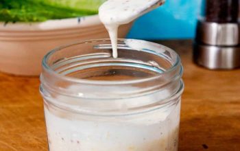 Healthy Caesar Salad Dressing (Low Calorie!)