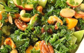 Easy Apple Kale Salad Recipe