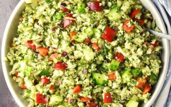Roasted Cauliflower Tabbouleh Salad