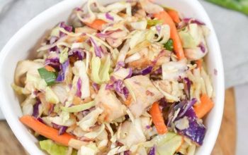 Keto Asian Chicken Chopped Salad