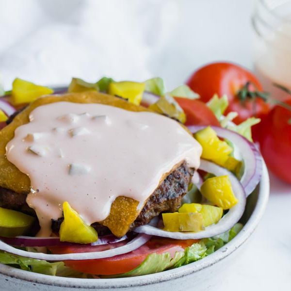 Keto Big Mac Salad