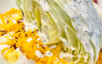 The Best Wedge Salad {gluten free, keto}