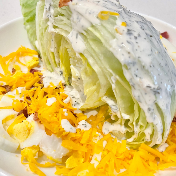 The Best Wedge Salad {gluten free, keto}